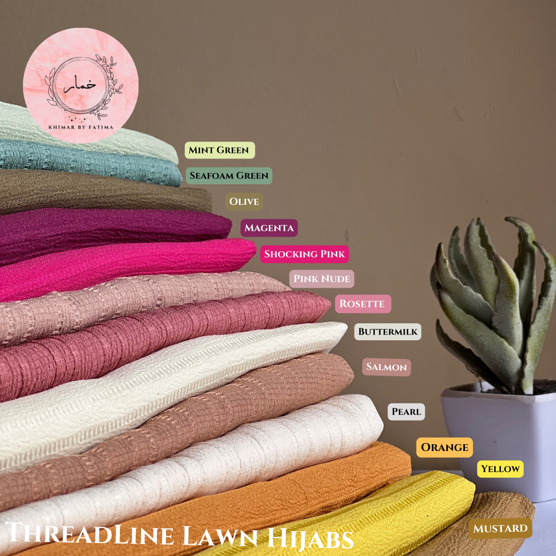 Threadline Lawn Hijabs