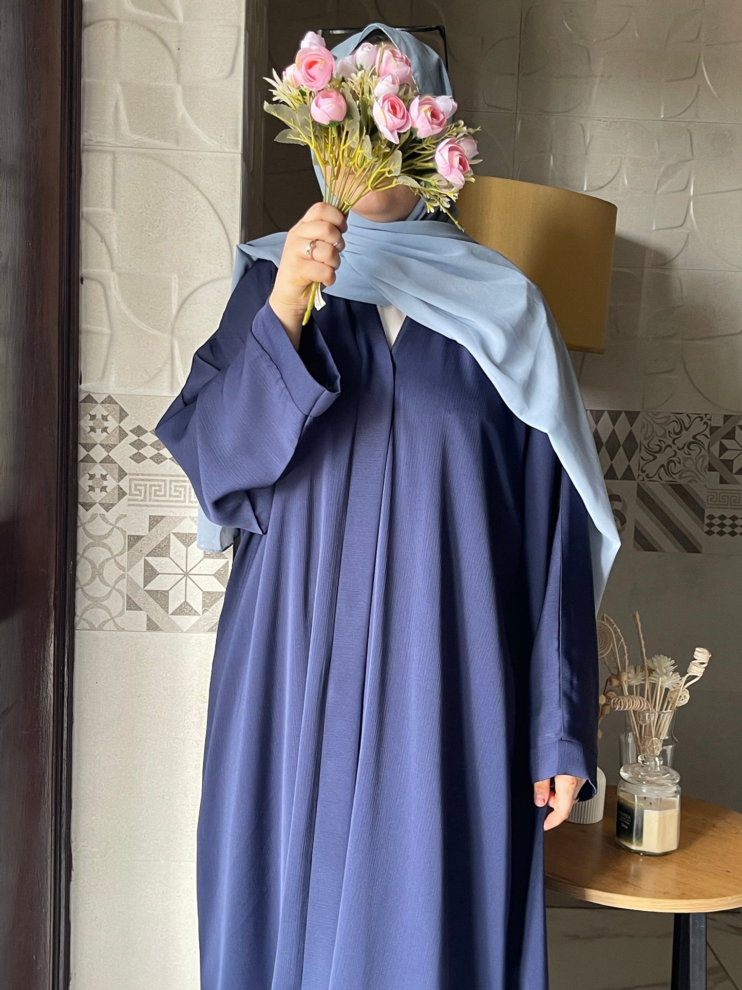 Blue Abaya