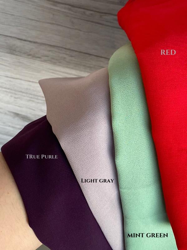 Chiffon Georgette Hijabs