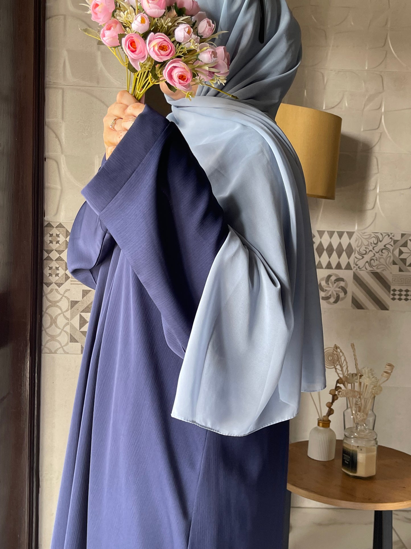 Blue Abaya