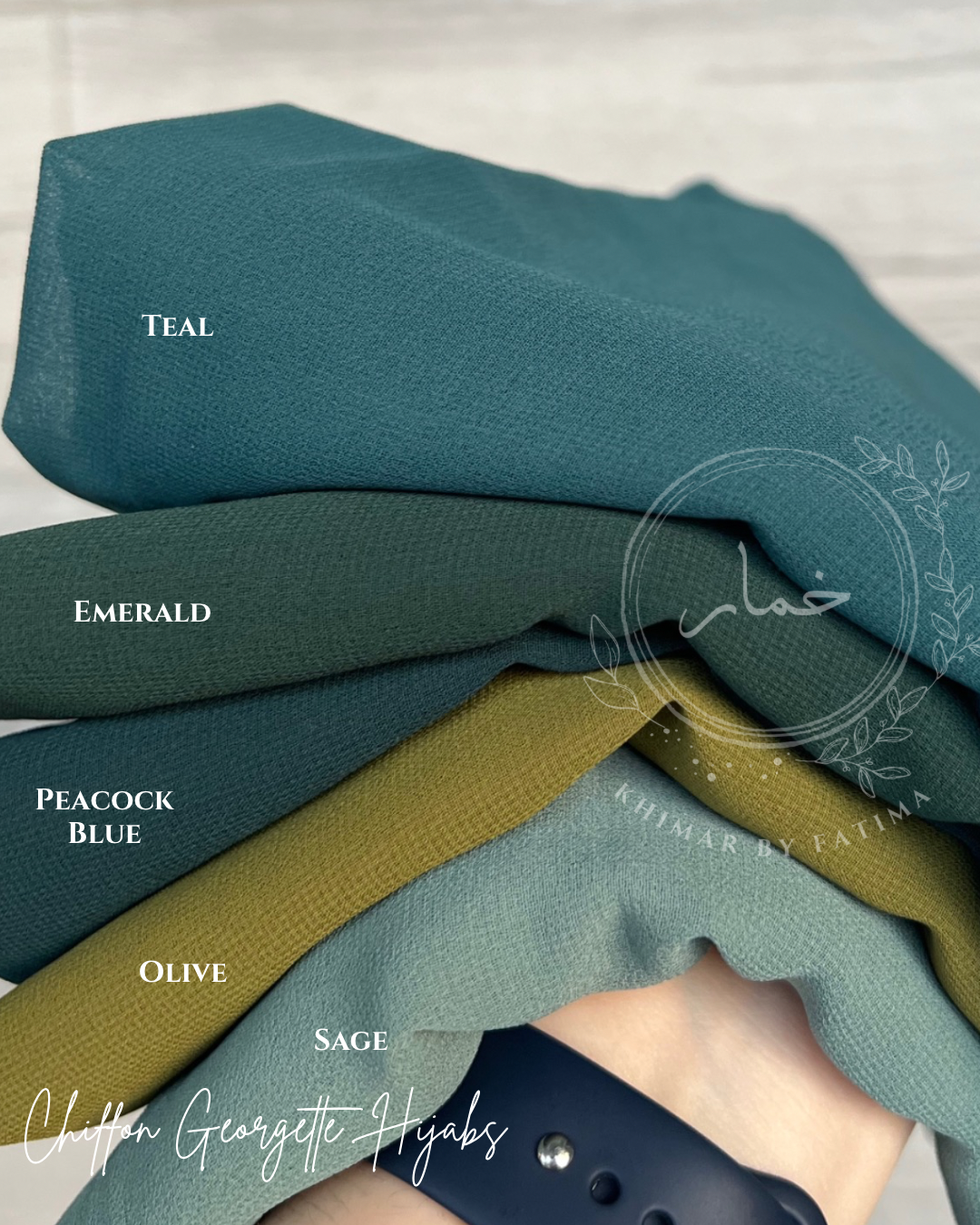 Chiffon Georgette Hijabs