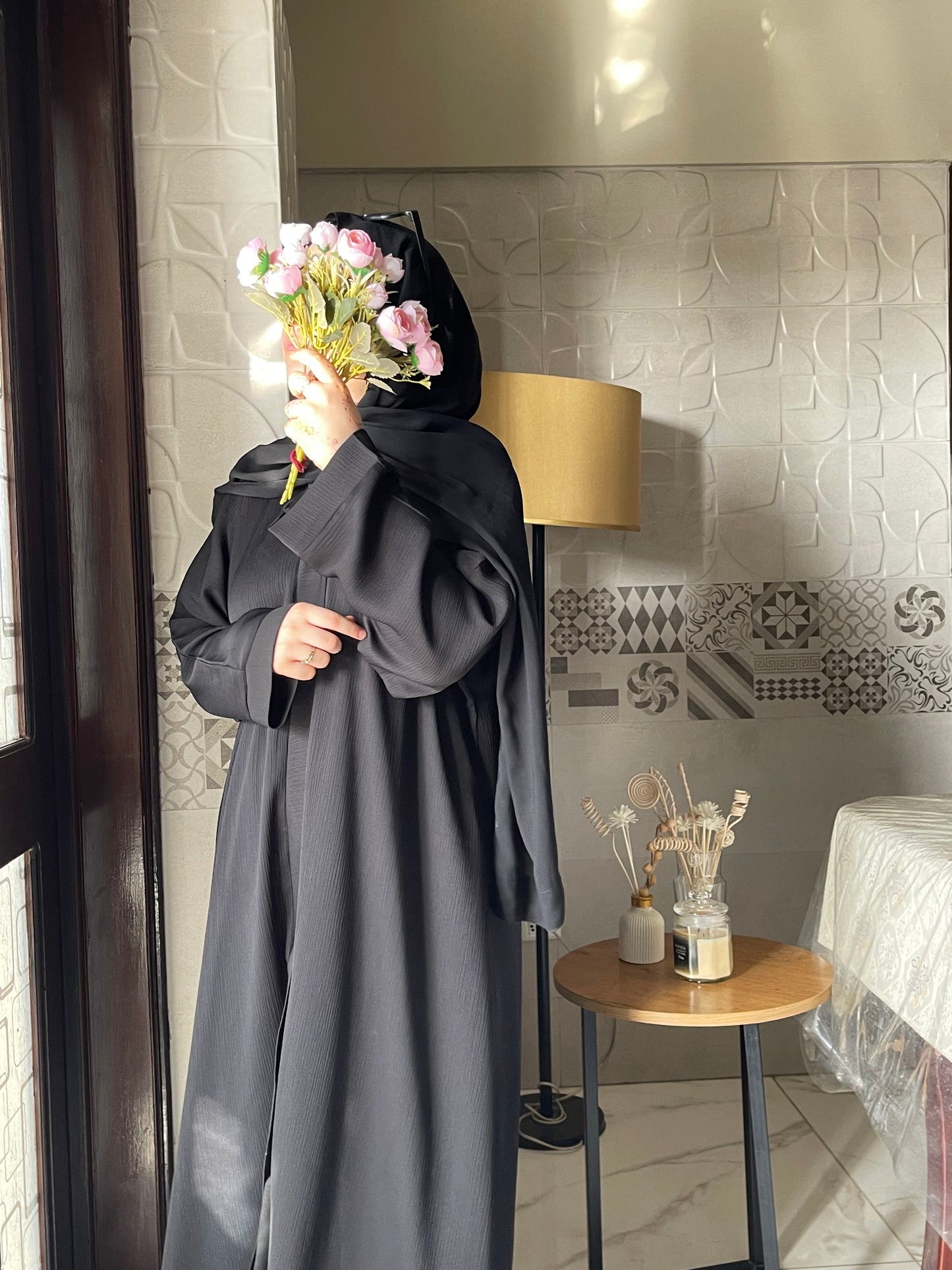 Hajj Edit Abaya with Pocket (Zoom)