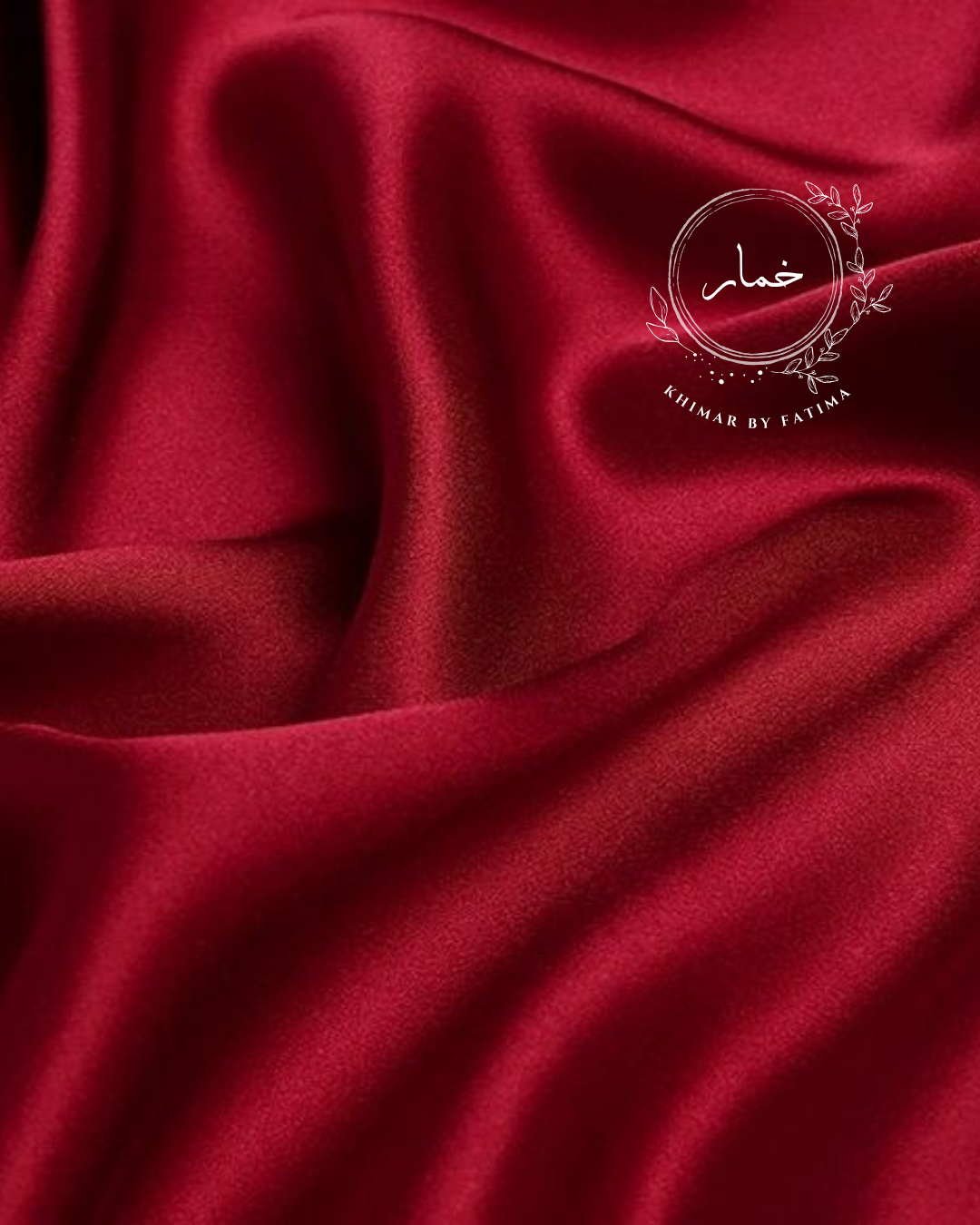 Satin Silk - Maroon