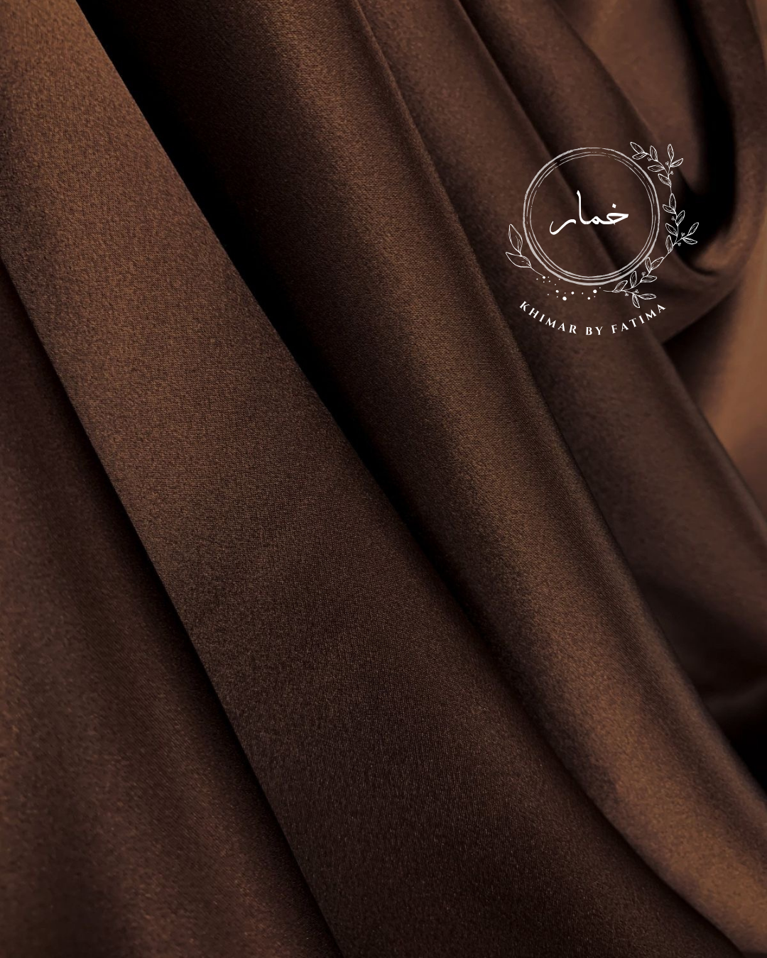 Satin Silk - Dark Brown