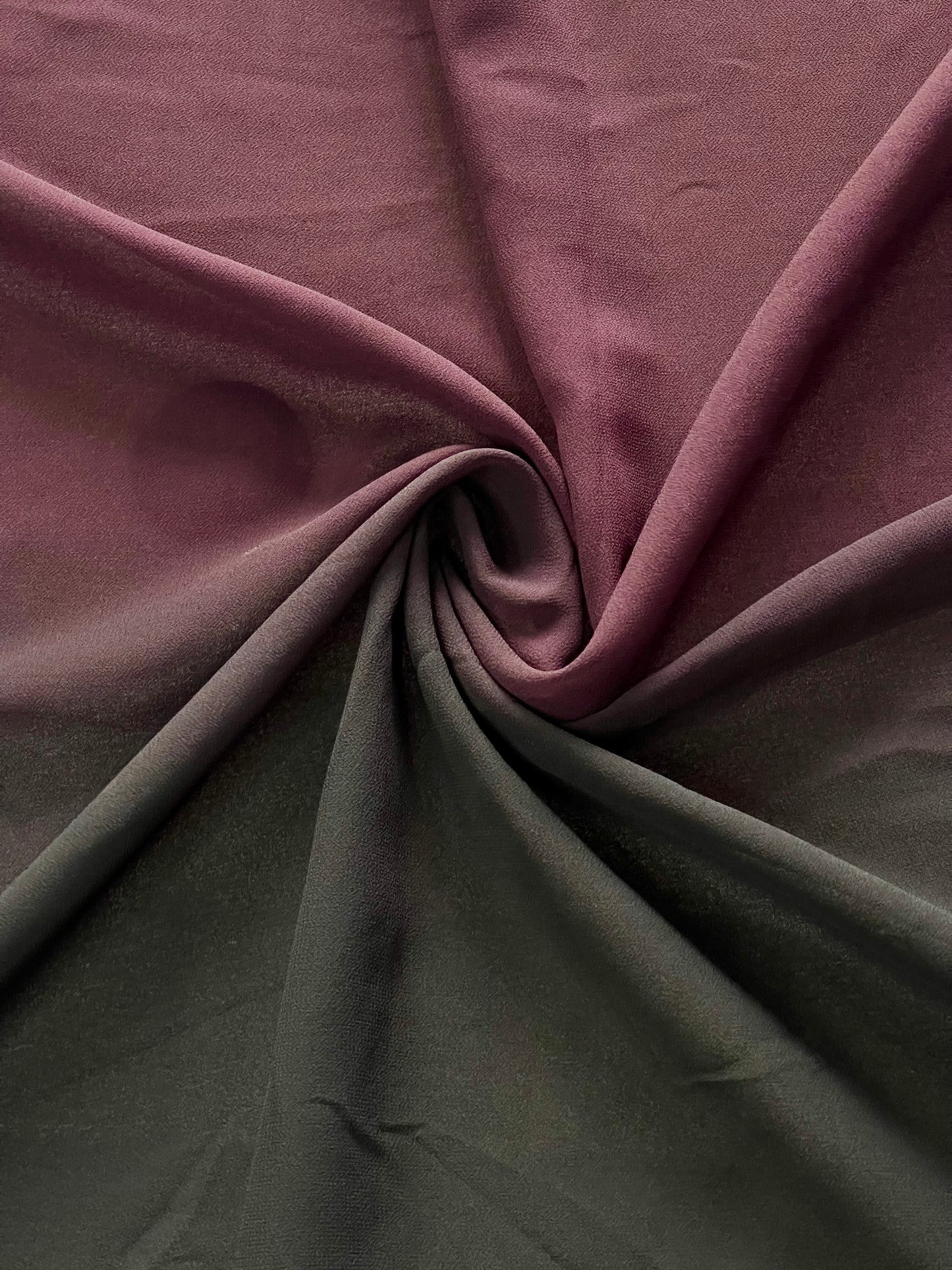 Ombre Chiffon Georgette Hijab - Midnight Plum