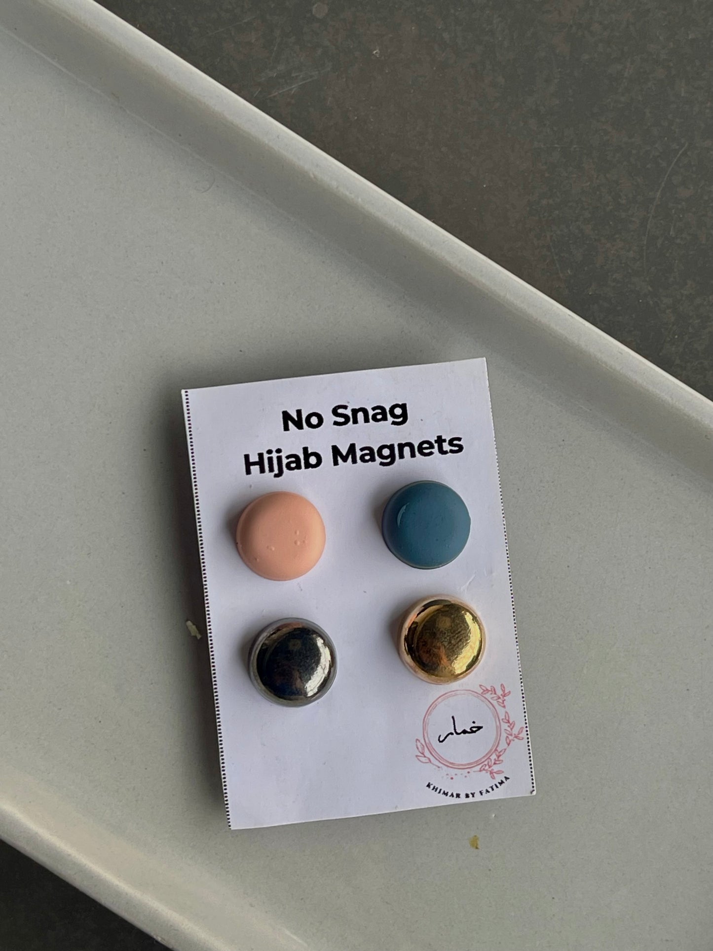 No Snag Hijab Magnets- Matte
