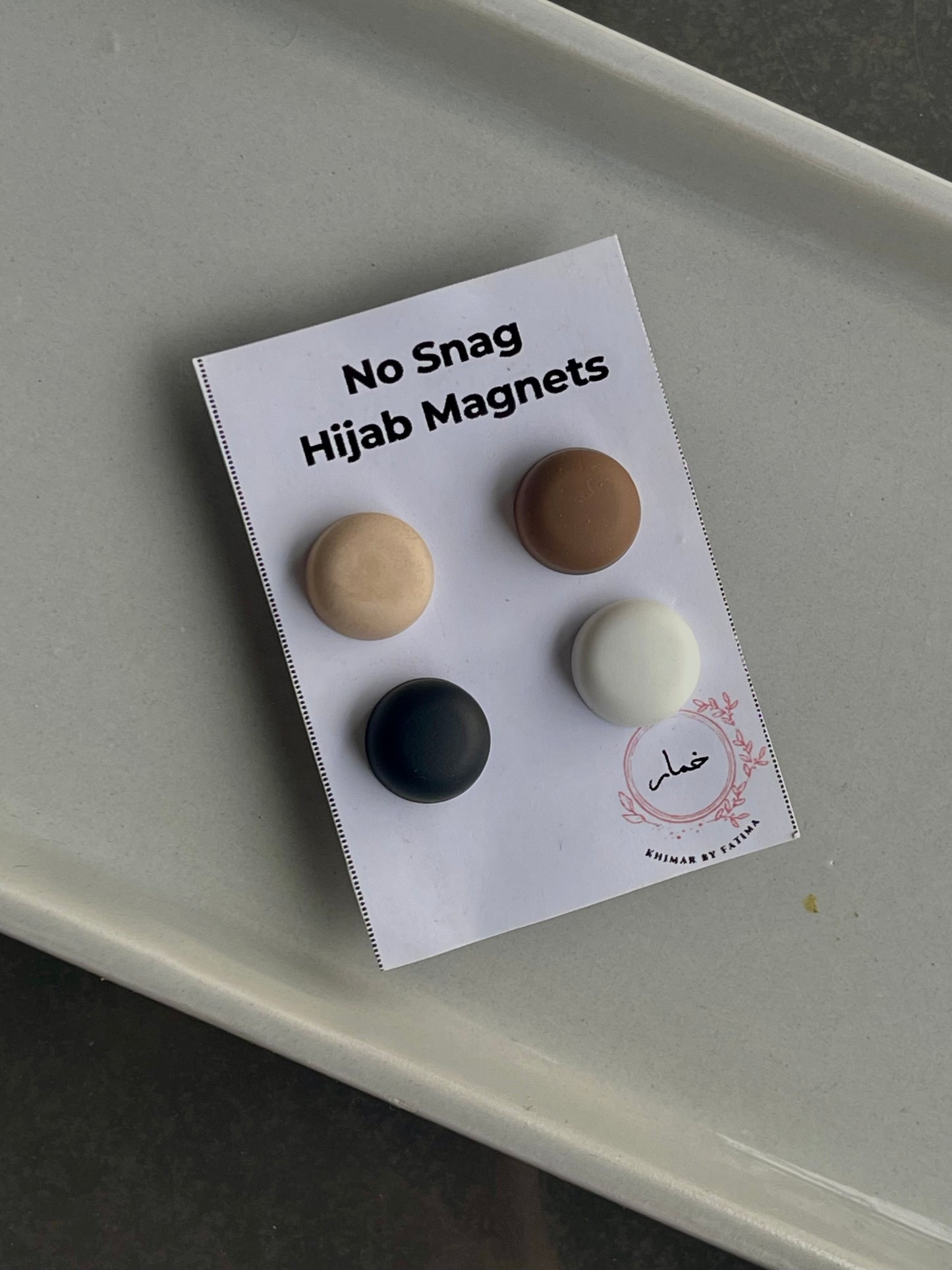 No Snag Hijab Magnets- Matte