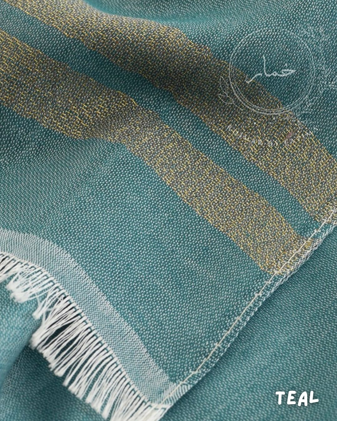 Swiss Viscose Lawn Hijab - Teal