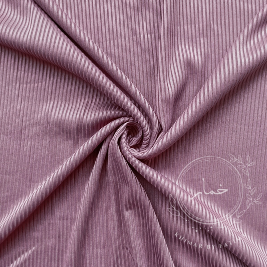 Ribbed Jersey - Lilac